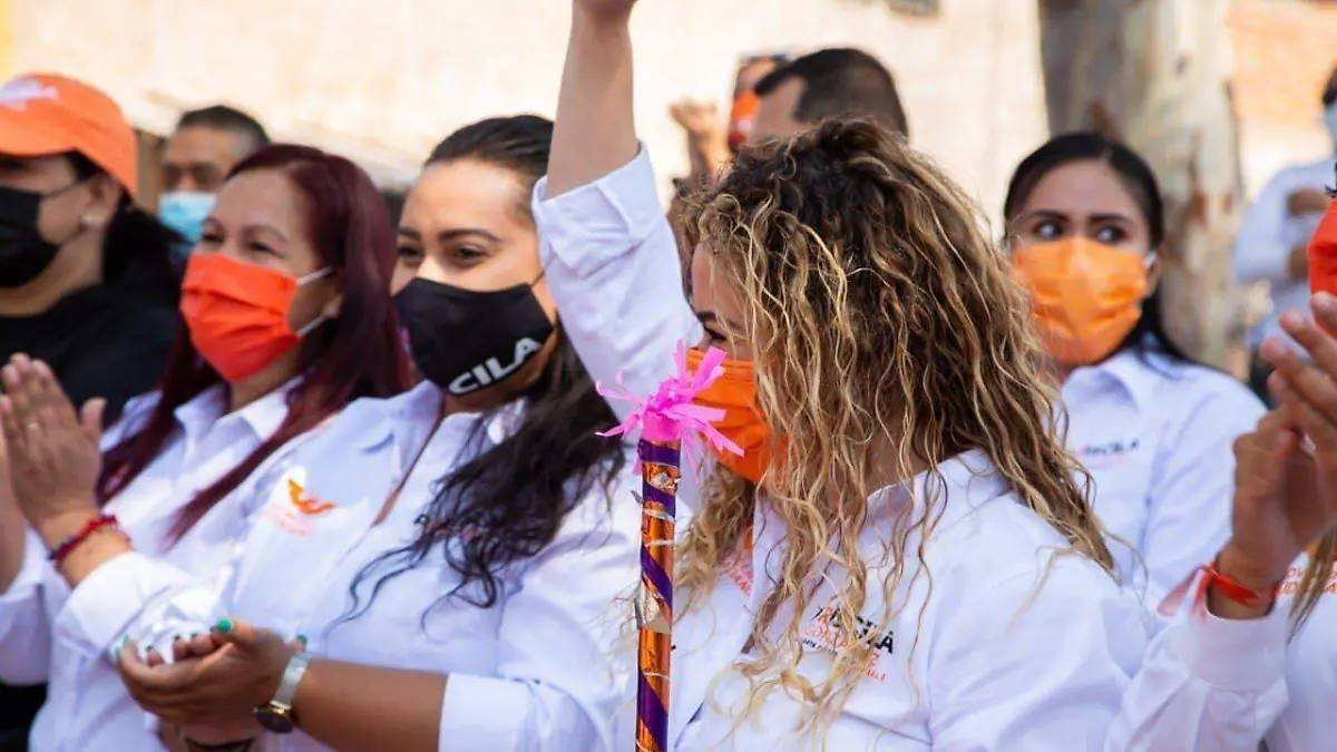 Priscila González candidata de Movimiento Ciudadano a la presidencia de Tonalá