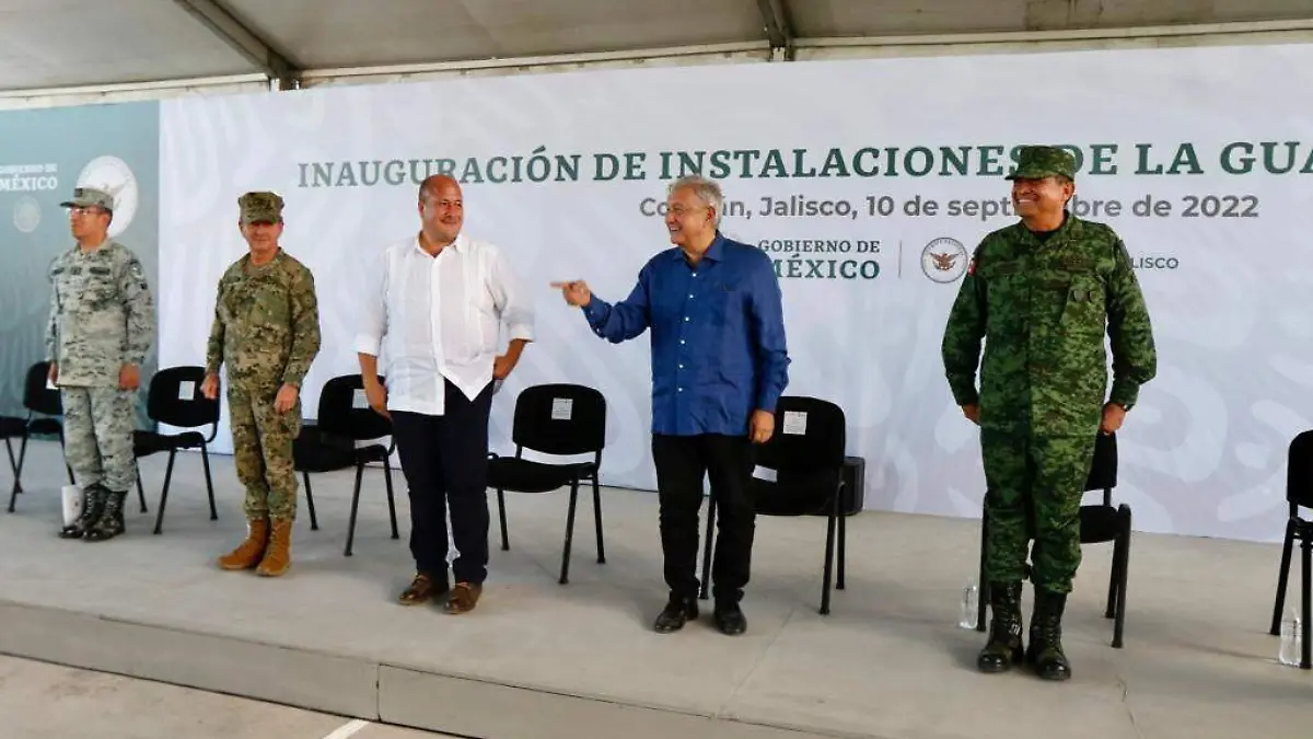 Inauguración de sede de la Guardia Nacional en Colotlán