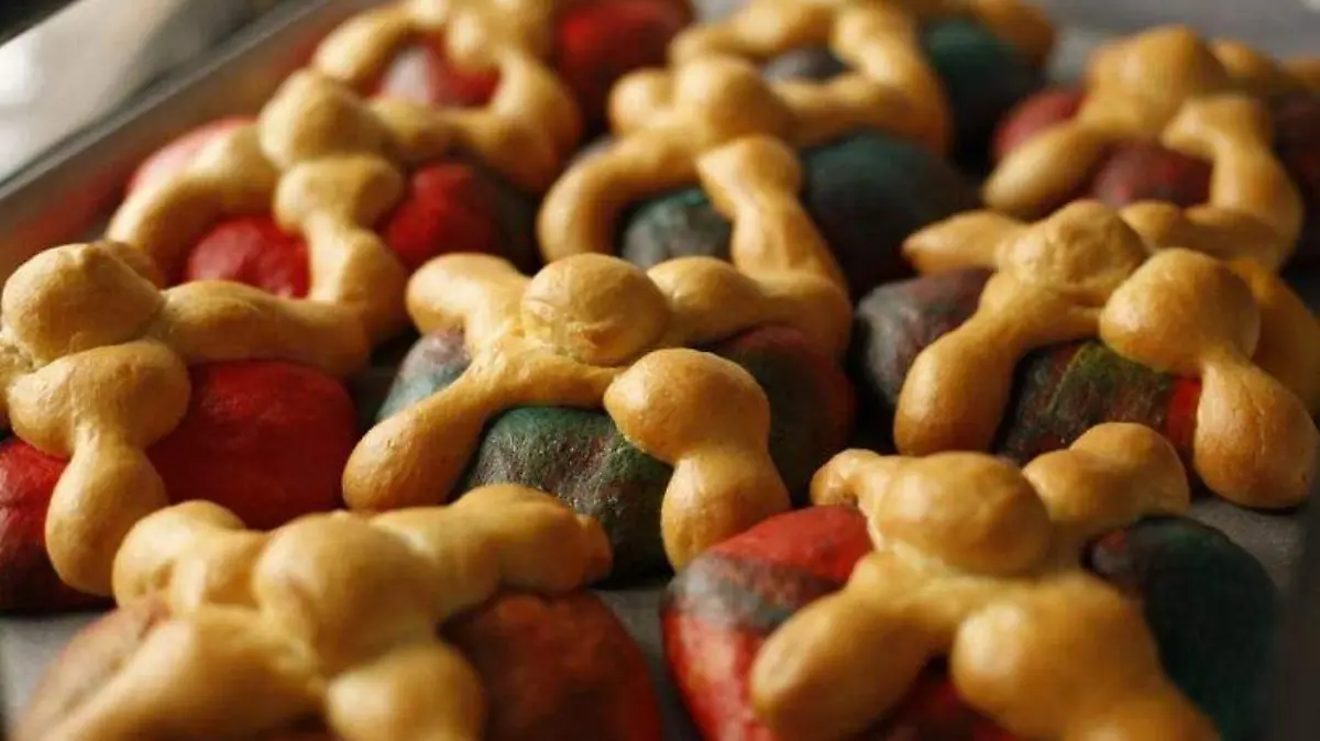 Pieza de pan Día de Muertos