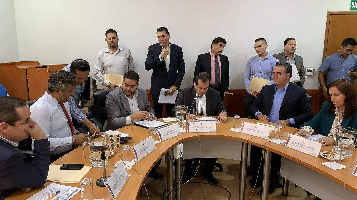 Sesión pago laudos laborales Congreso del estado