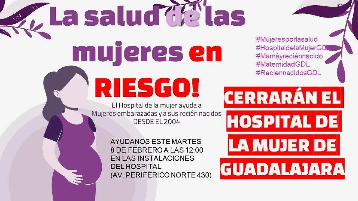 Cierre Hospital de la Mujer