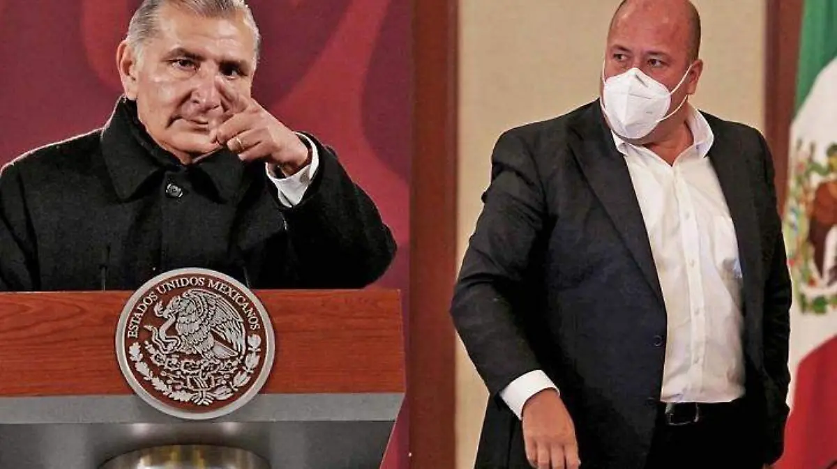 Adán Augusto y Enrique Alfaro