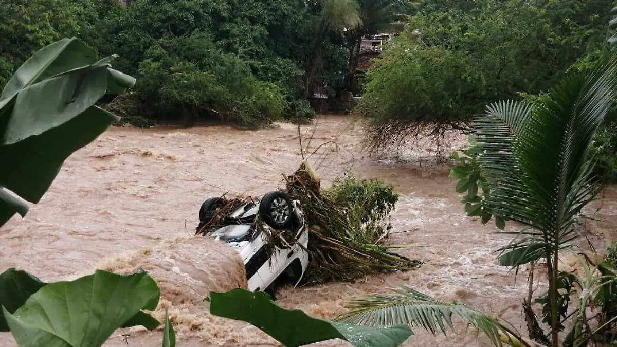 Desbordamiento Río Cuale