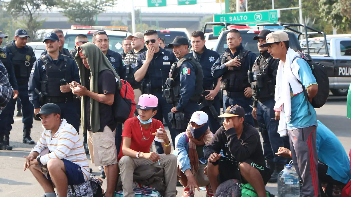 Migrantes en Guadalajara