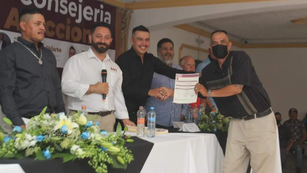 Reconocimiento integrantes Sendero a la Fe