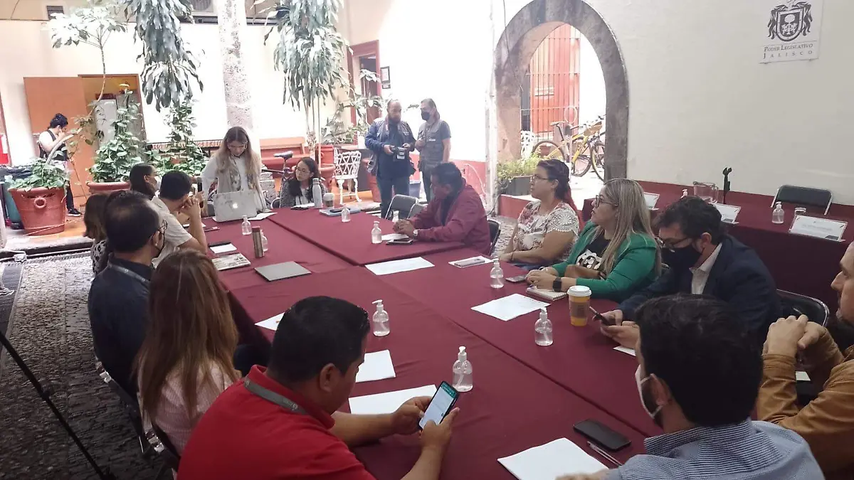 Mesa de trabajo movilidad activa