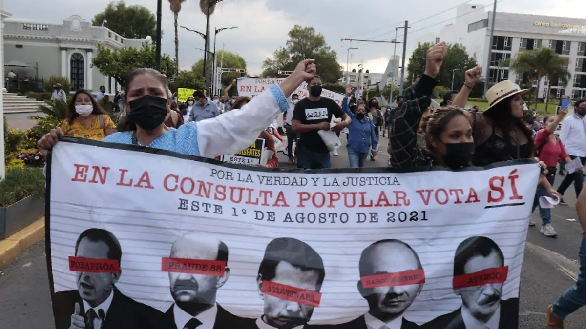 Ciudadanos marcha Consulta Popular