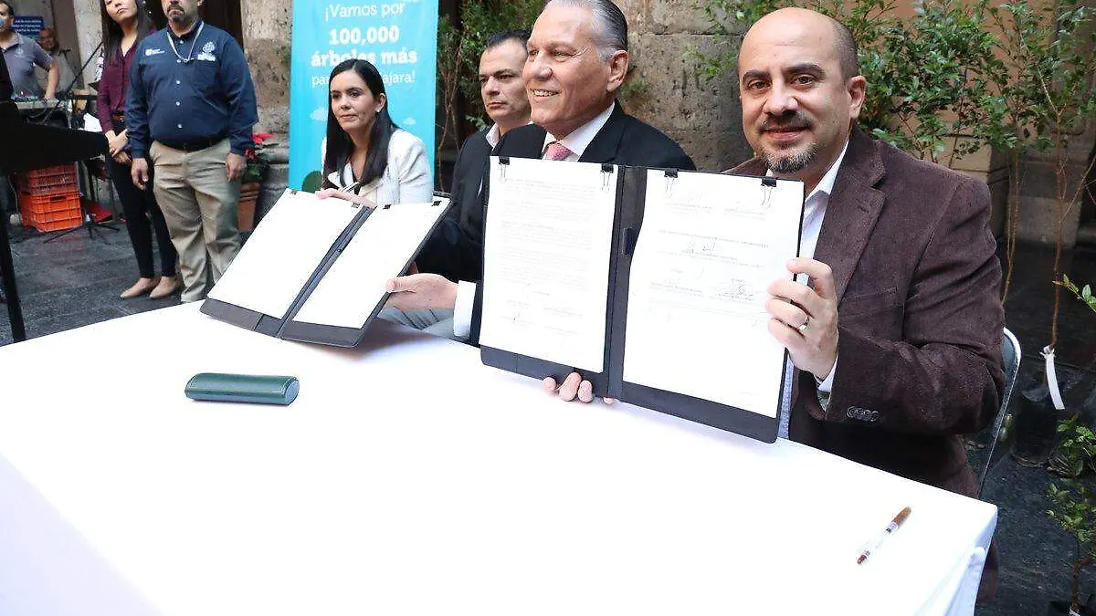Firma de convenio