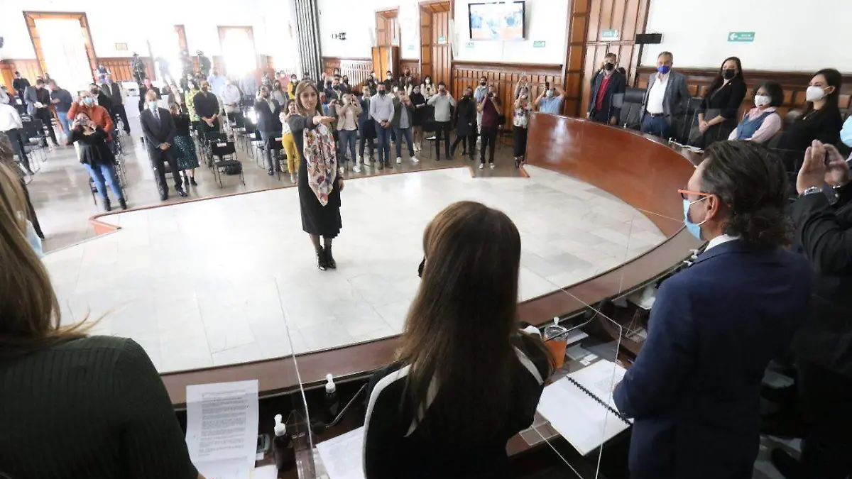 Toma de protesta Cynthia Cantero