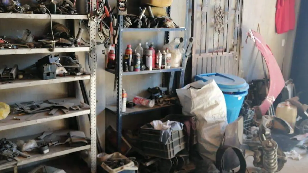 Aseguramiento finca desmantelamiento vehículo