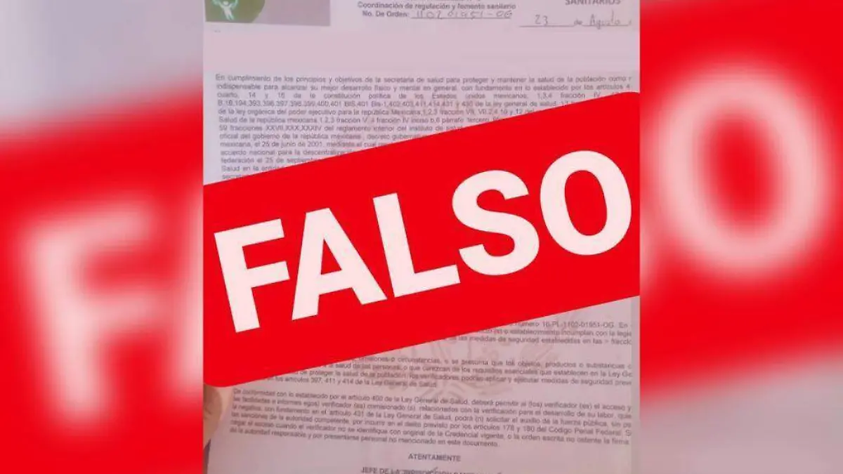 Coprisjal alerta a la población sobre verificadores falsos