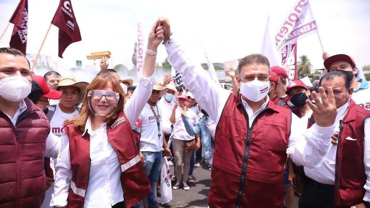 Carlos Lomelí Bolaños y Yeidckol Polevnsky
