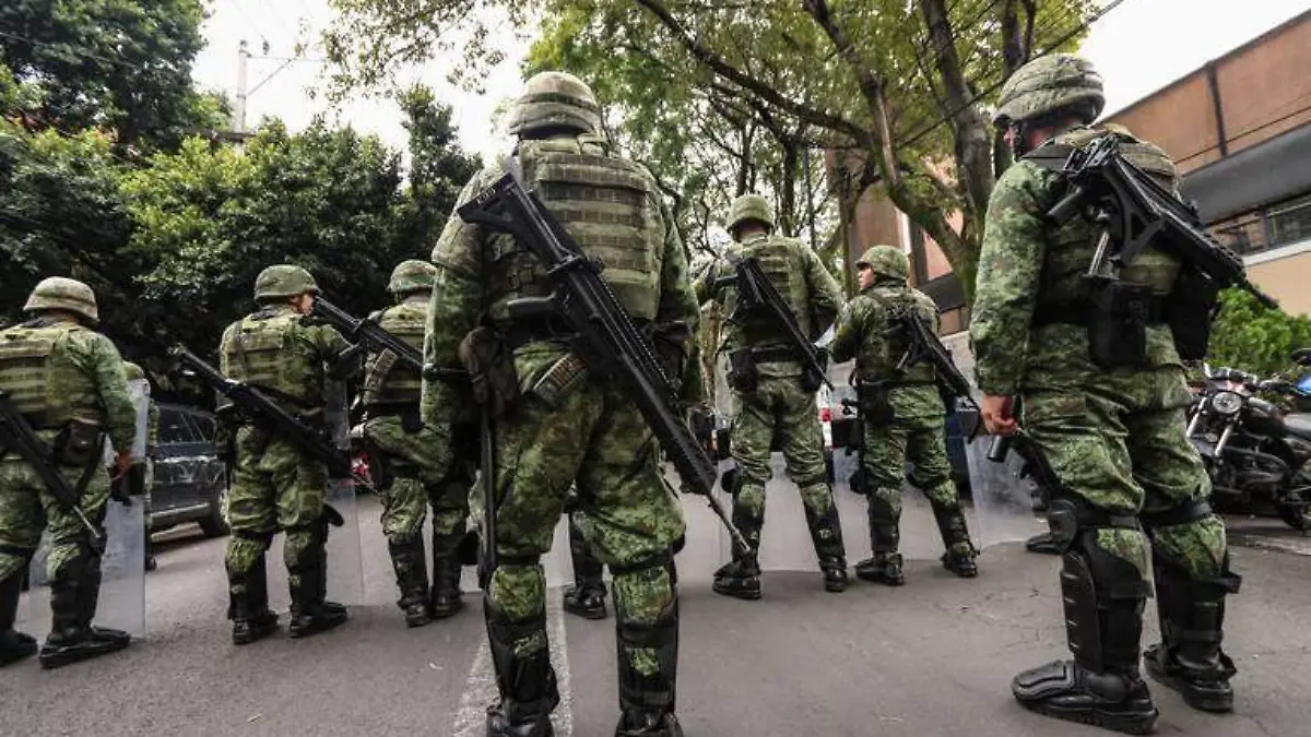 Elementos de la Guardia Nacional
