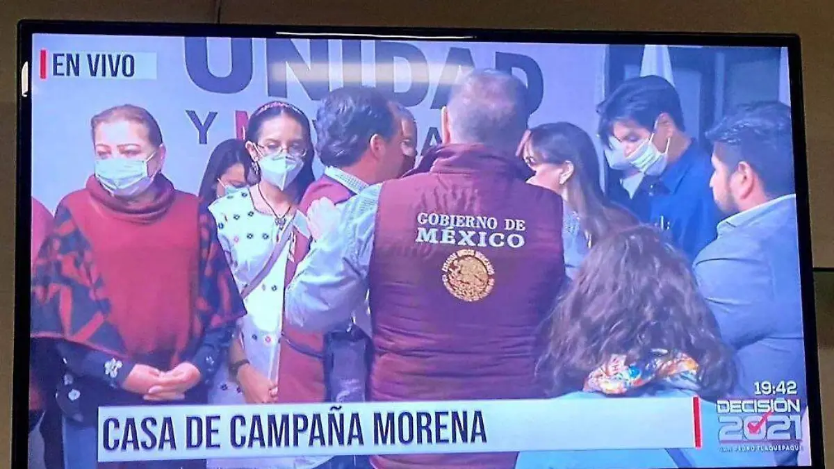 Casa de campaña de Morena
