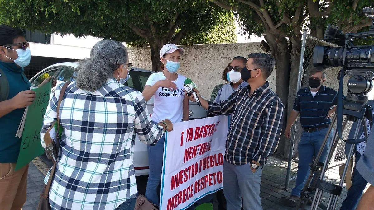 Manifestación organizaciones medio ambiente