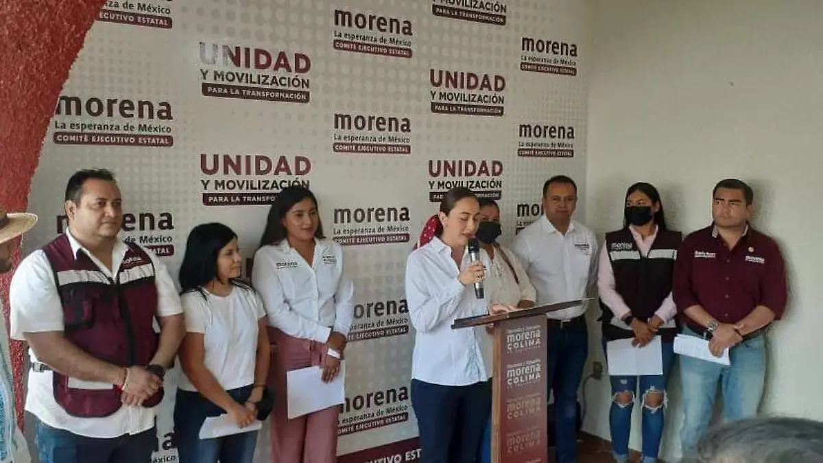 Legisladores de Morena en Colima