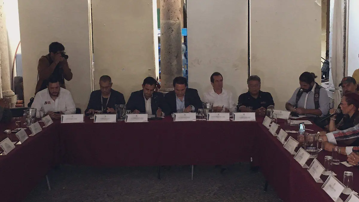Reunión con motociclistas