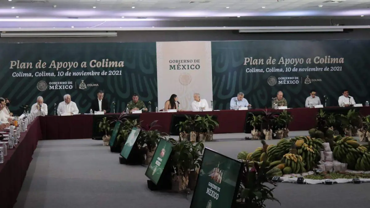 Plan de apoyo a Colima