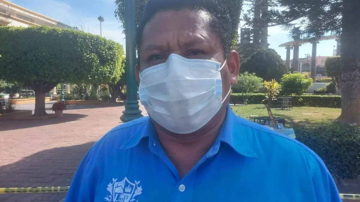 Rigoberto Bello presidente de la organización Luchadores Sociales de Nayarit