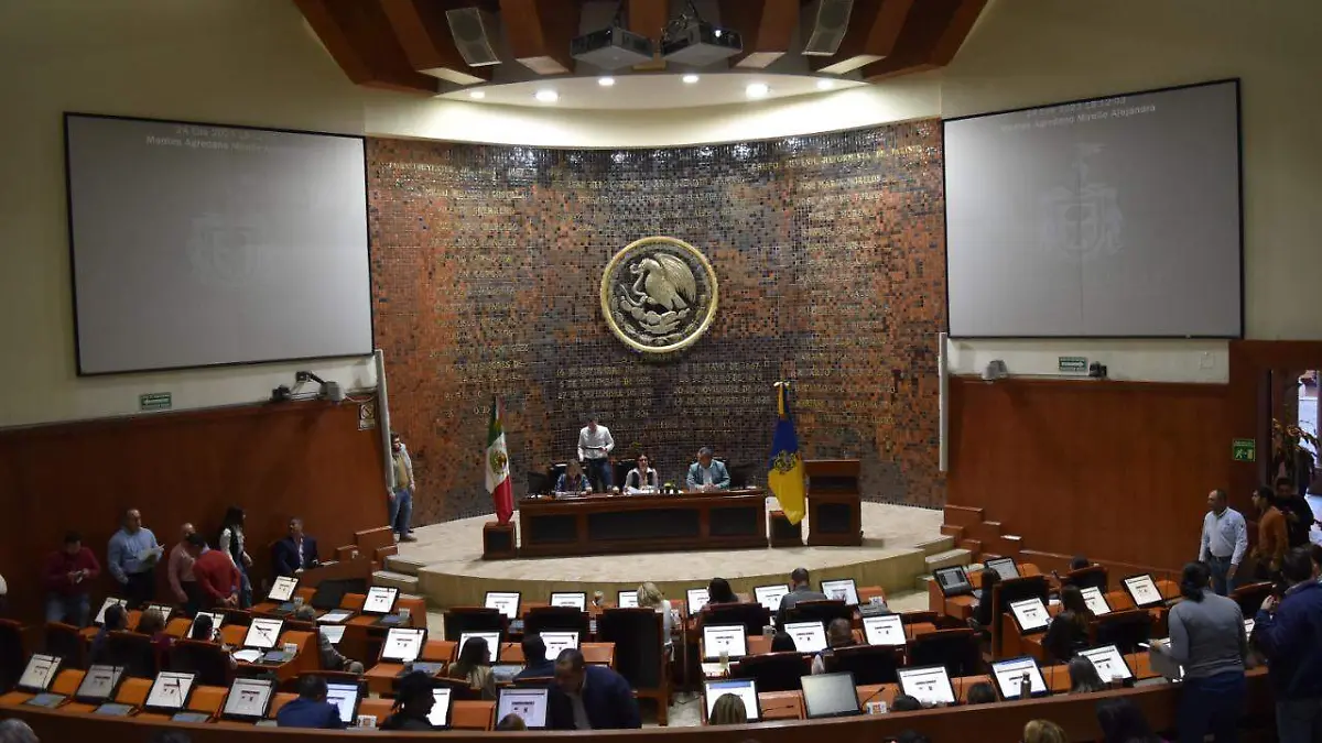 Sesión Congreso de Jalisco