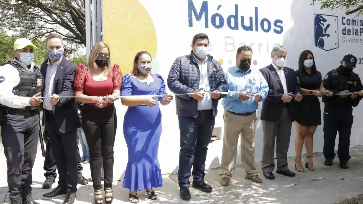 Ayuntamiento de Guadalajara instala módulo de paz en Álamo Industrial Norte