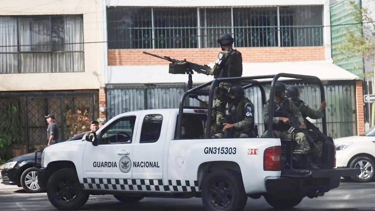 Guardia Nacional llega a Jalisco