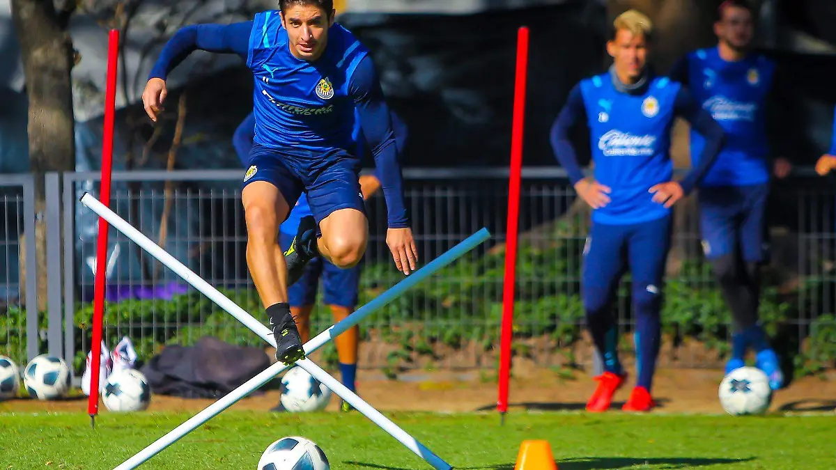 Preparación jugadores Chivas