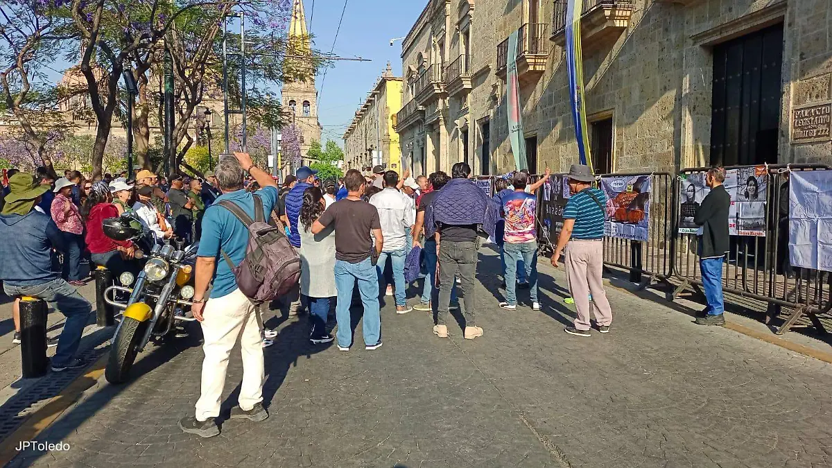 Manifestación Pablo Toledo