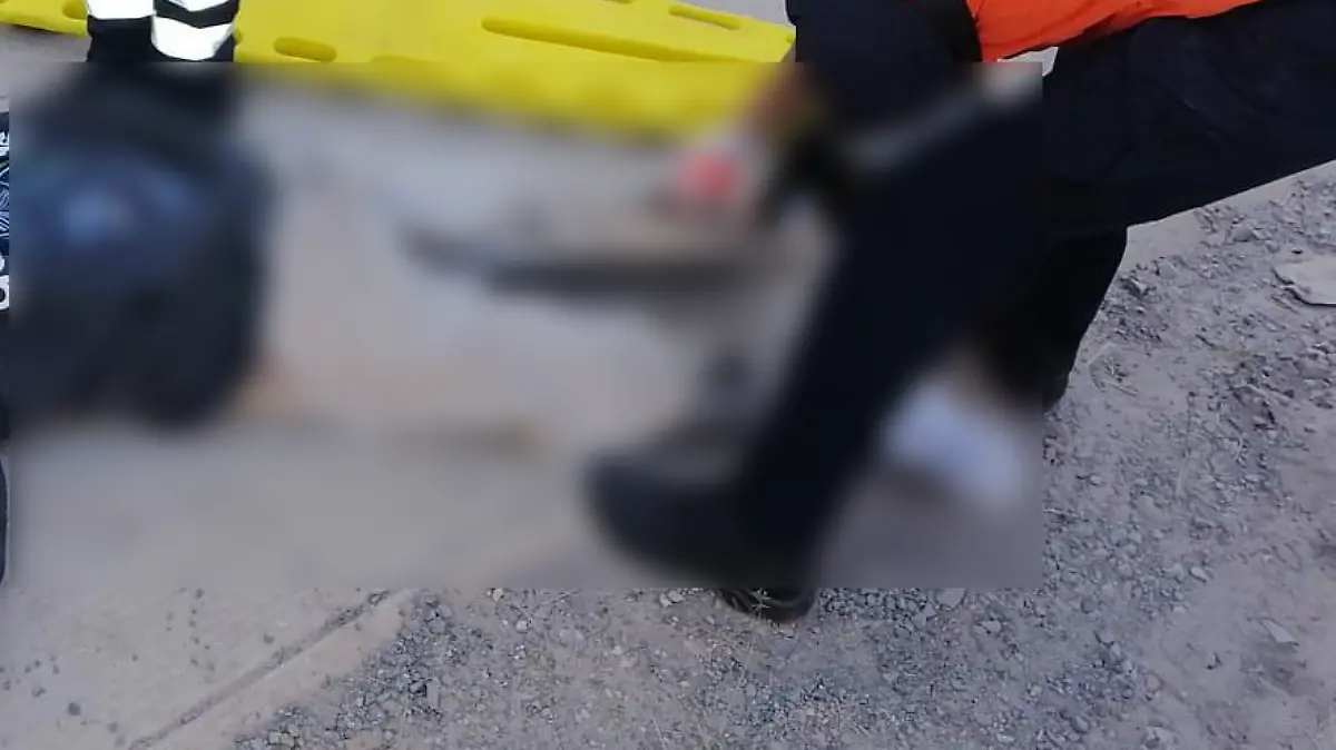 Hombre electrocutado