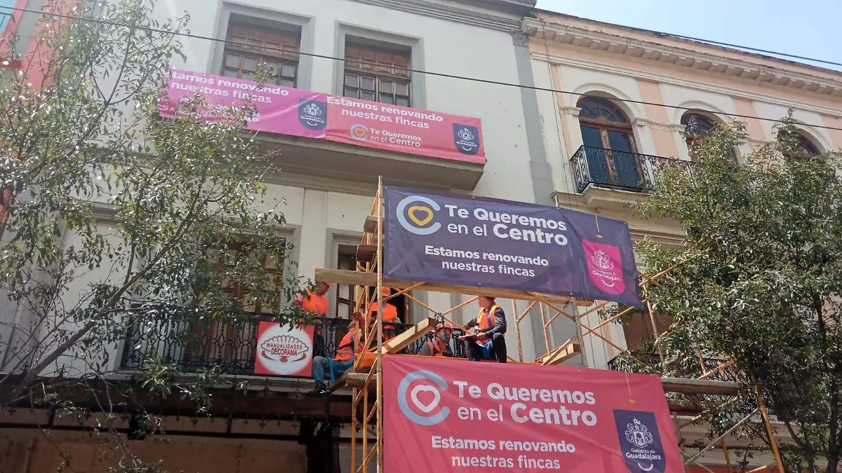 Fachadas centro de la ciudad