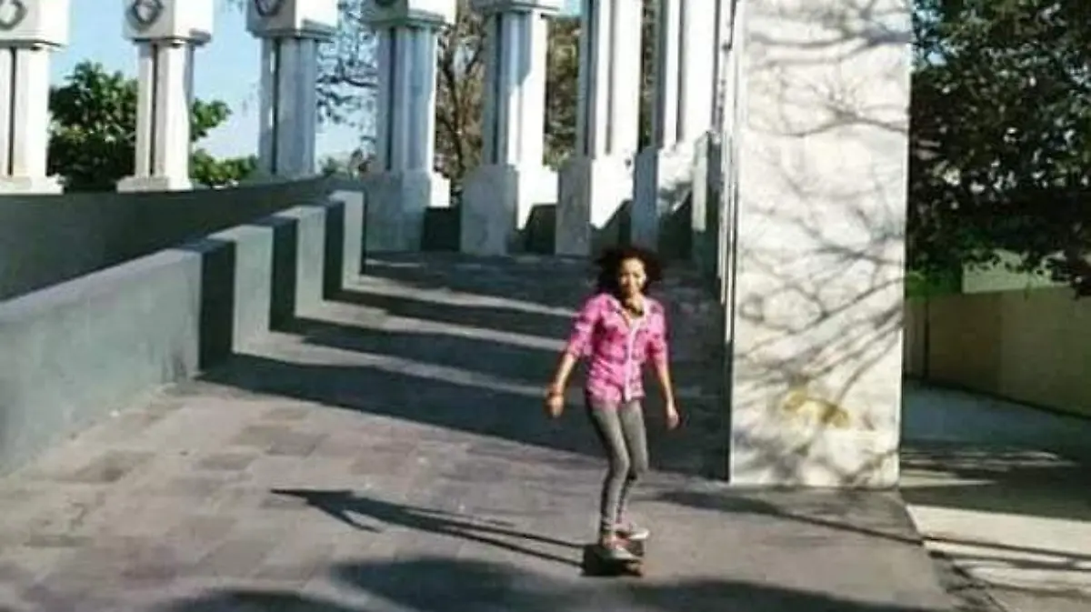 Skater María Guadalupe Ortiz Ortiz