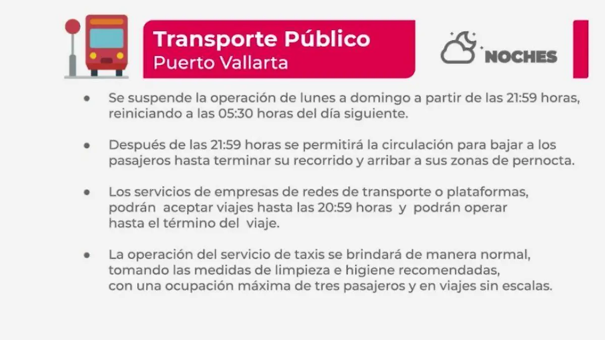 Transporte público en Vallarta