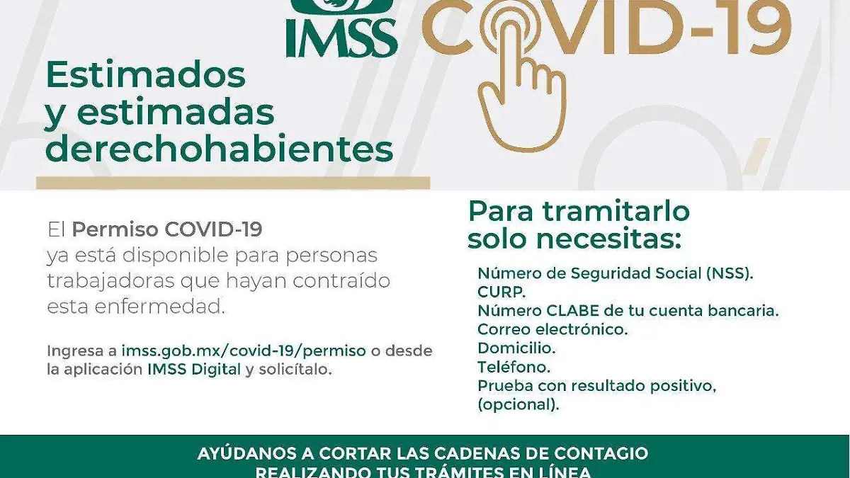 permiso covid-imss