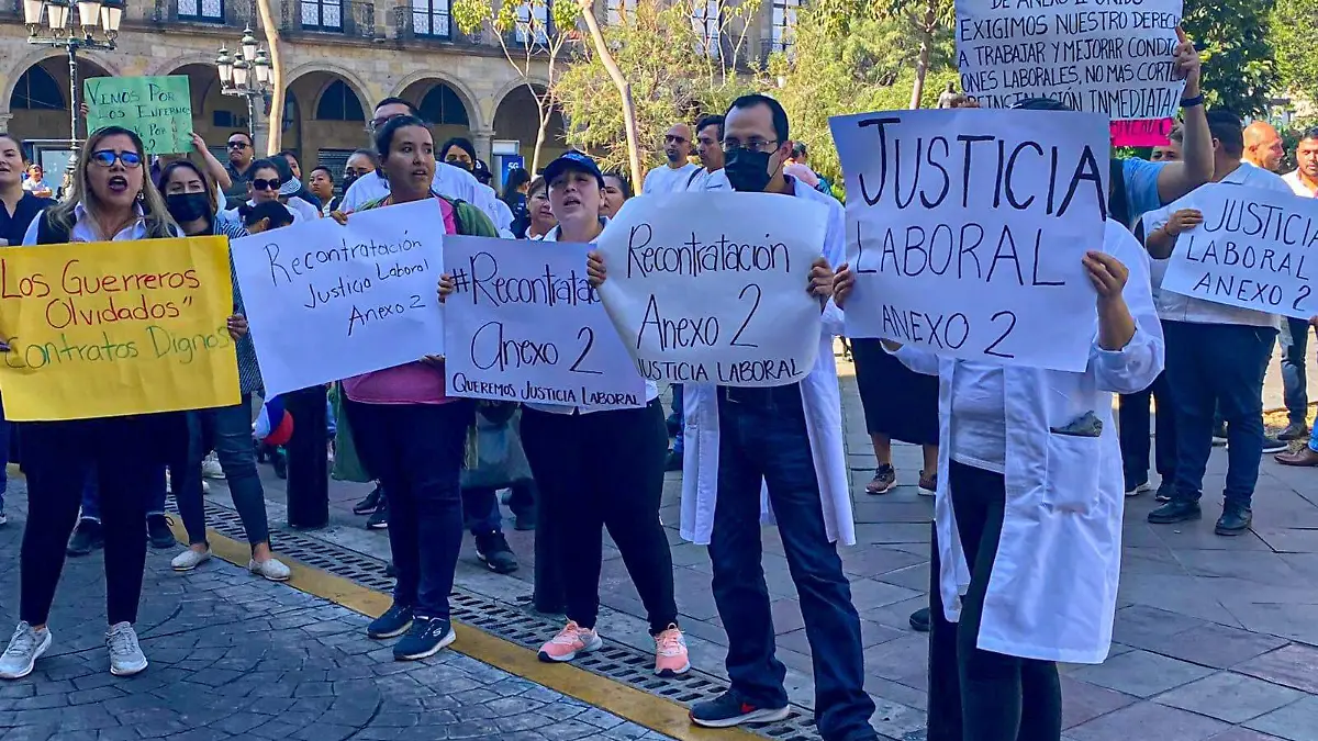 Personal de salud se manifiesta (2)