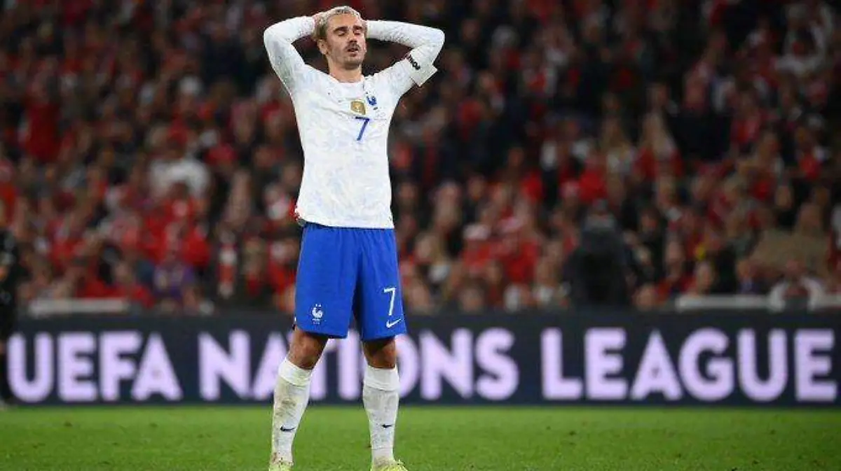 Antoine Griezmann lamenta suerte de Francia en la Nations League.