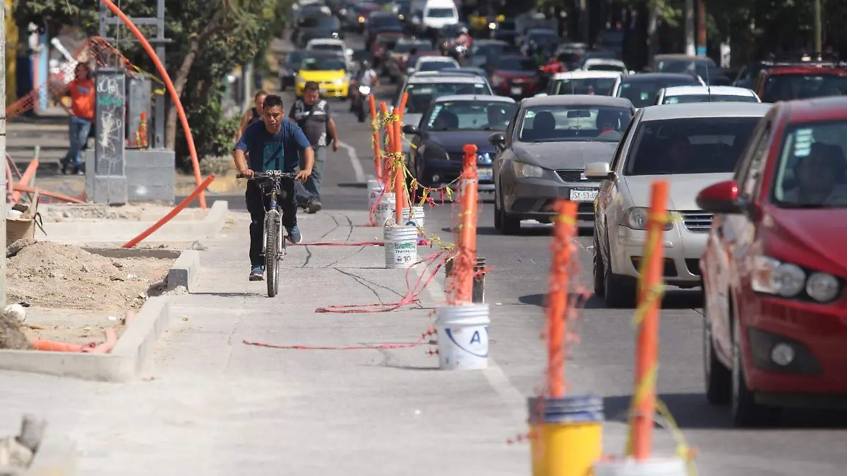 ciclovía de Javier Mina-3