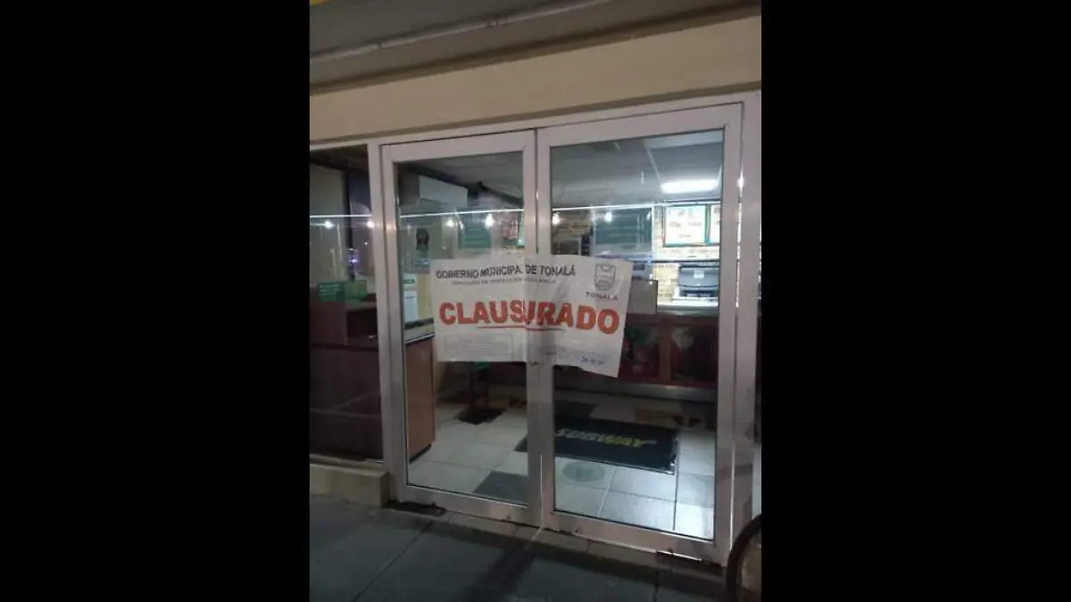 locales clausurados