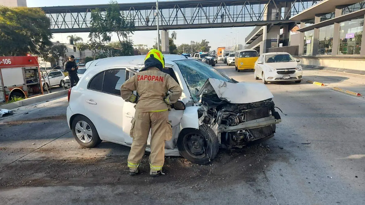 Accidente en automovil
