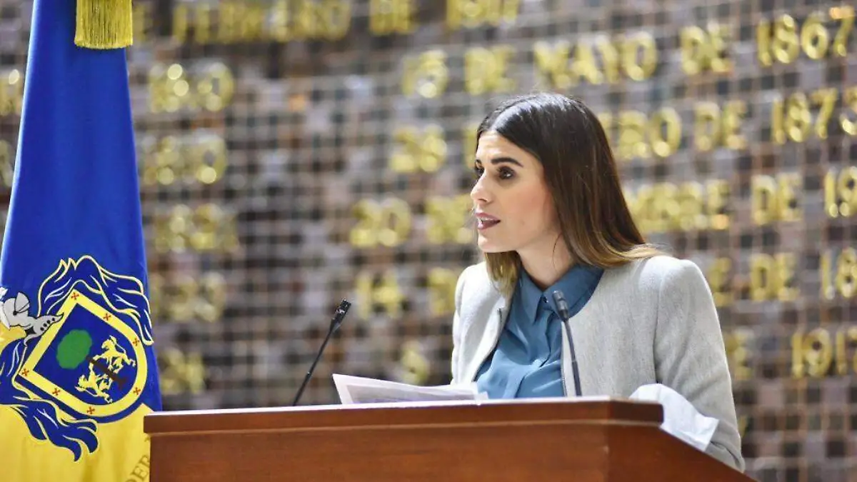 La diputada