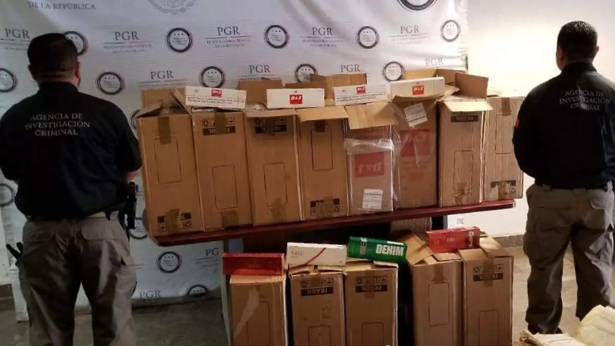 Decomiso de cigarros