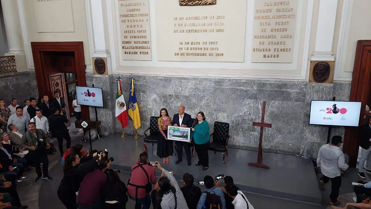 Billete conmemorativo de La Lotería