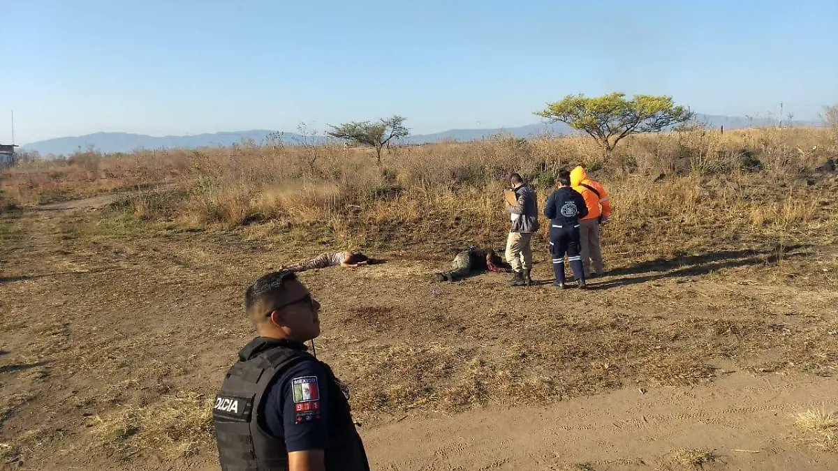 Asesinados con machete