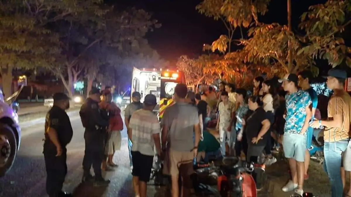 Accidente en Cihuatlán