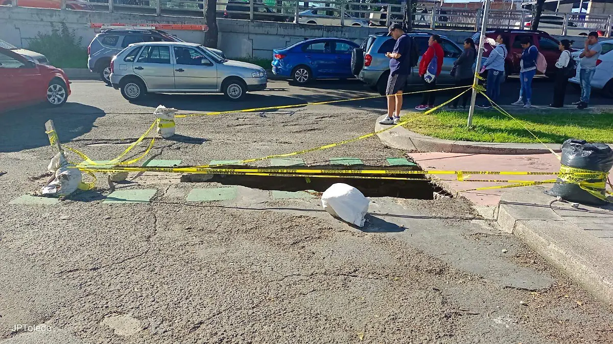 Socavón en Zapopan