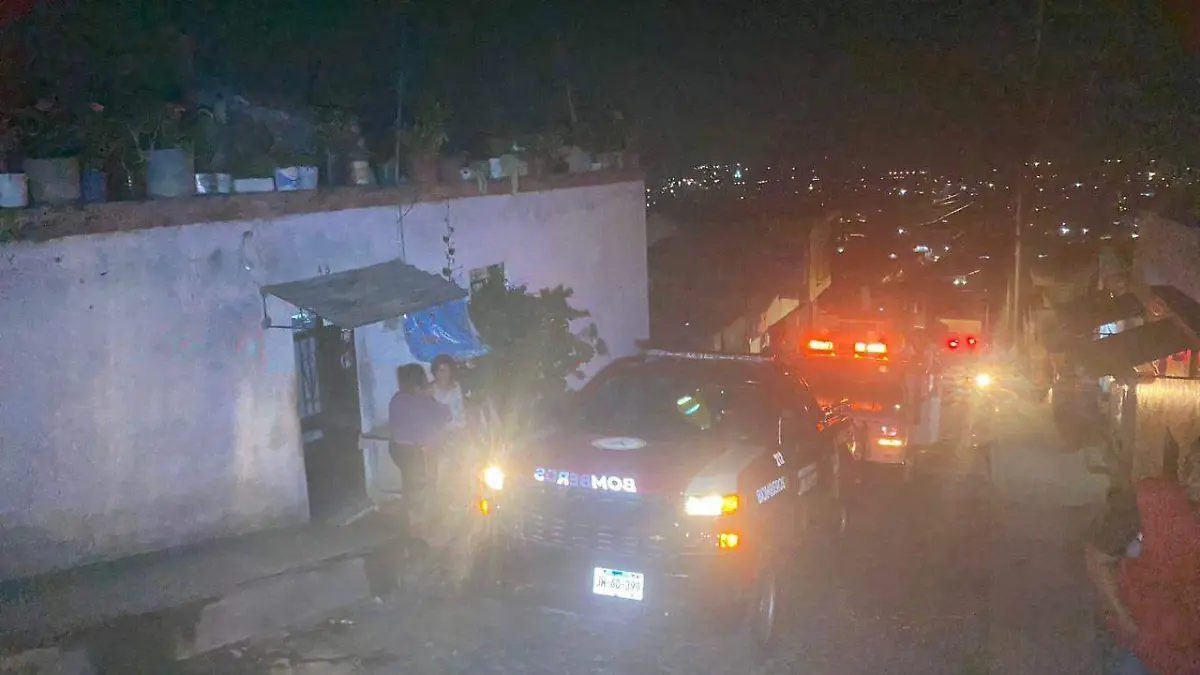 Incendio de una casa