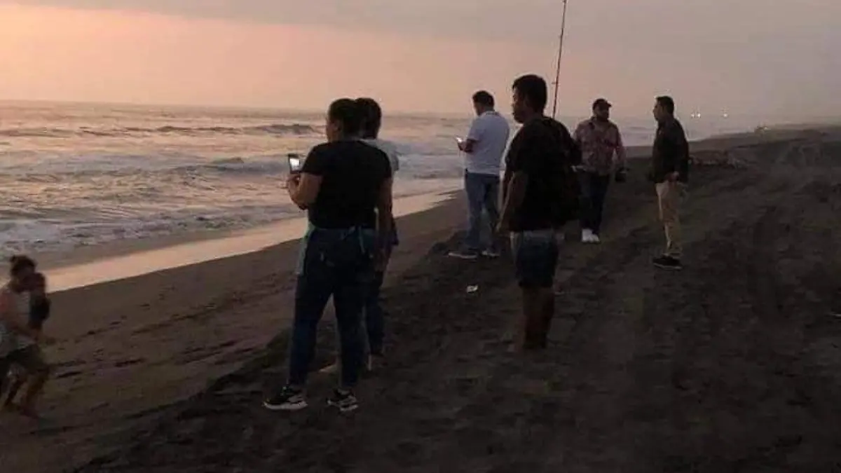 ahogado- playa de Cuyutlán