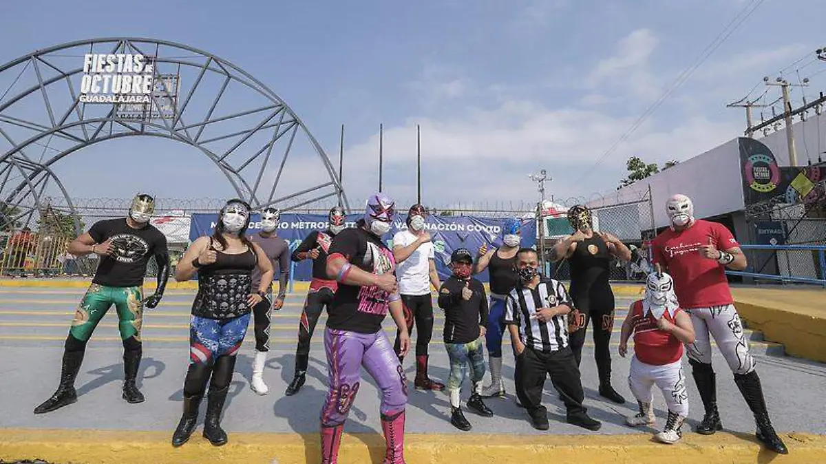 luchadoras y luchadores