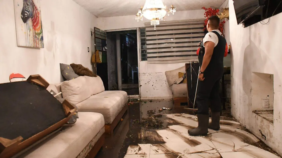 Casas afectadas