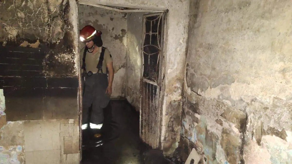 Incendio en casa habitación de Tlaquepaque