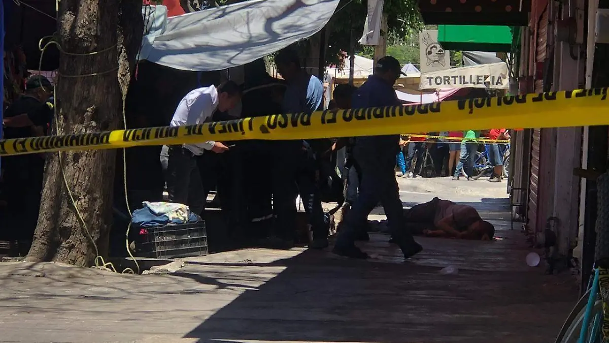asesinado en tianguis